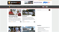 Desktop Screenshot of batubaranews.com