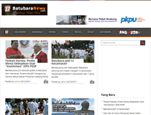 Tablet Screenshot of batubaranews.com